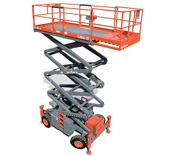 13.7m Electric Scissor Lift