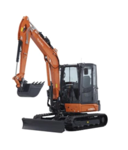 8T Excavator (Steel Tracked)