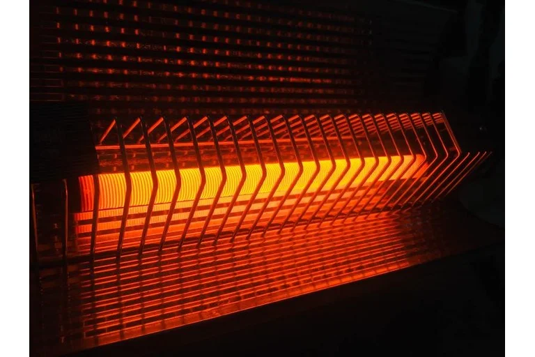 Heater turned on