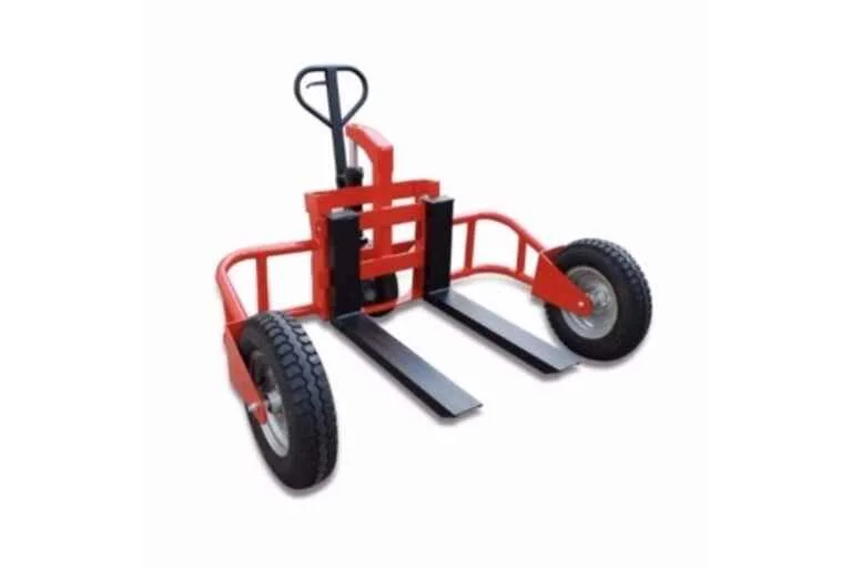 Material handling pallet truck