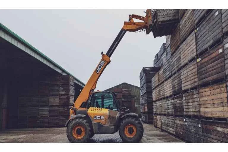 Mewp on a construction site