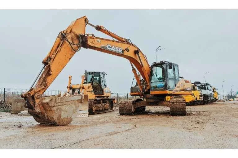 Digger used for material handling